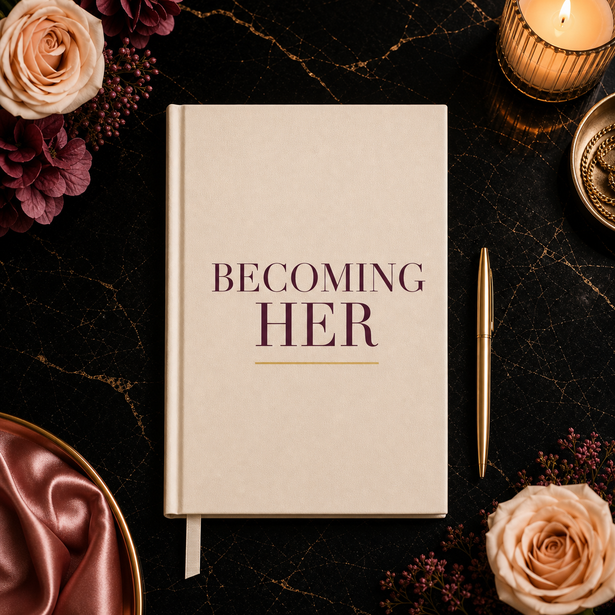 Ivory Becoming Her journal